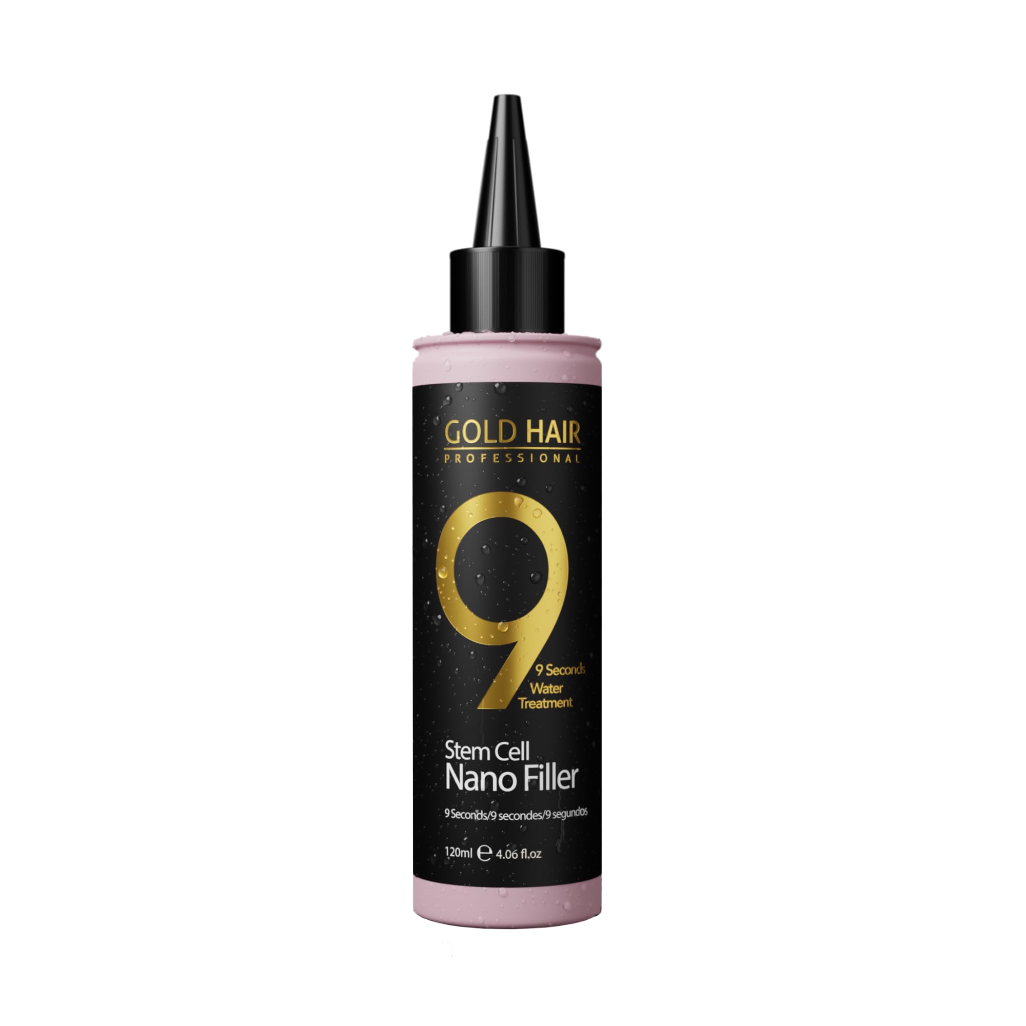 (9) Seconds Water Treatment - 120ml -Transform Brittle Strands In 9 Seconds With Keratin - Amino Acids| Restorationor For Silky| Shiny Looking | For All Types