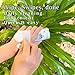 Mini Travel Wet Wipes – 6 Pack Canisters, 180 Count, Skin Cleaning Wipes with Cute Keychain, Skin‑Friendly, Alcohol‑Free, Kawaii Design - School Supplies.