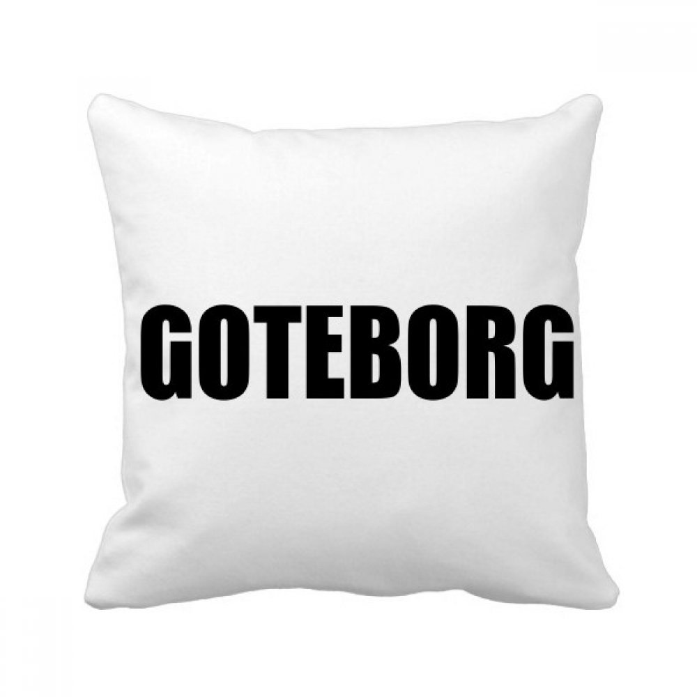 Coussin Goteborg Suède : oreiller carré pour décoration de canapé de salon moderne