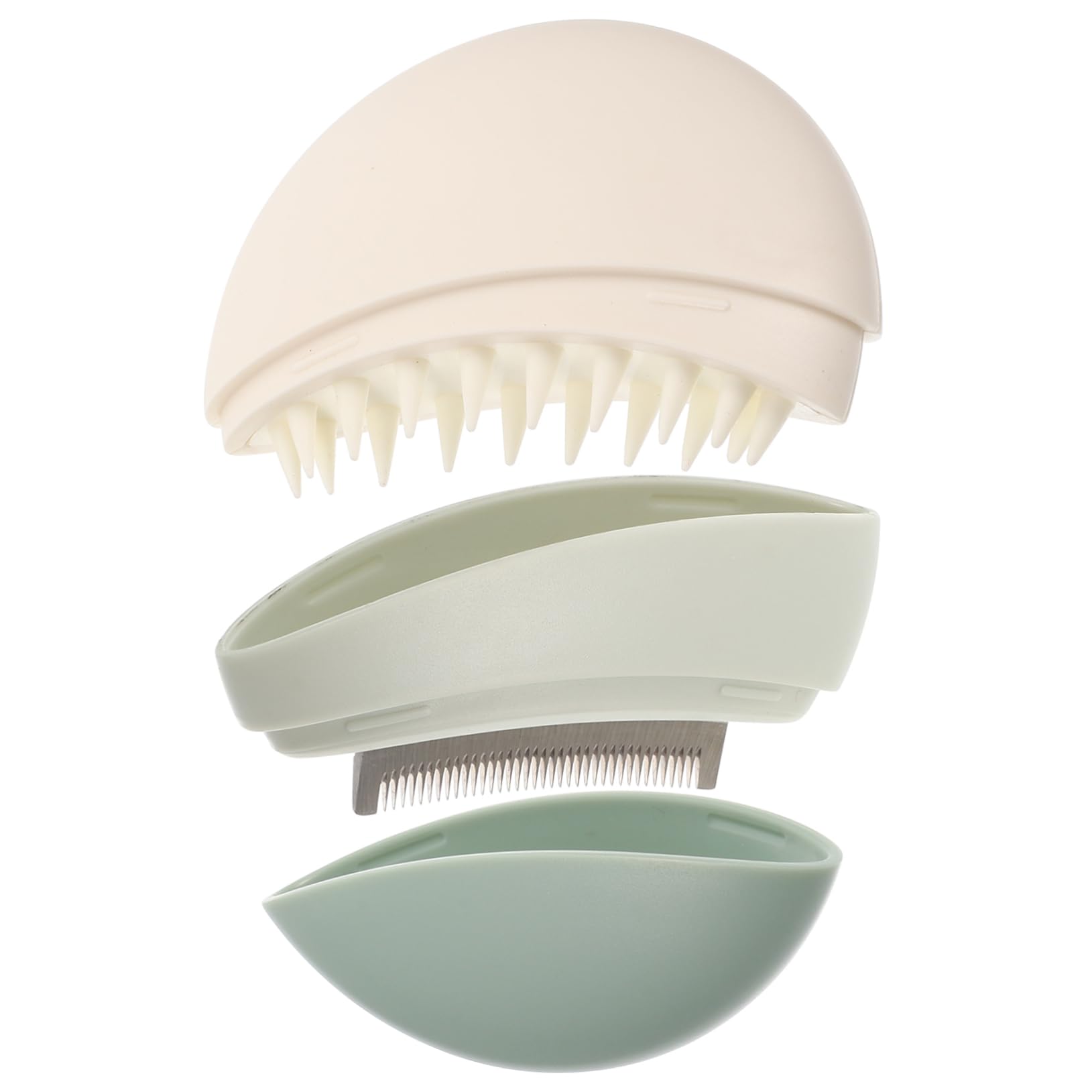 SUPVOX Dog Hair Removal Brush Pet Grooming Comb Pet Comb Puppy Grooming Tool Comfortable Handle