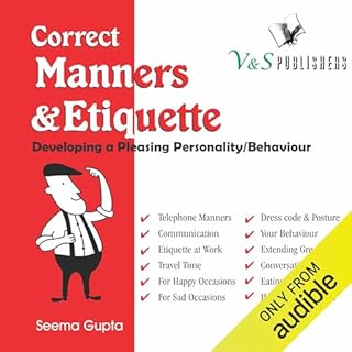 Correct Manners and Etiquette cover art