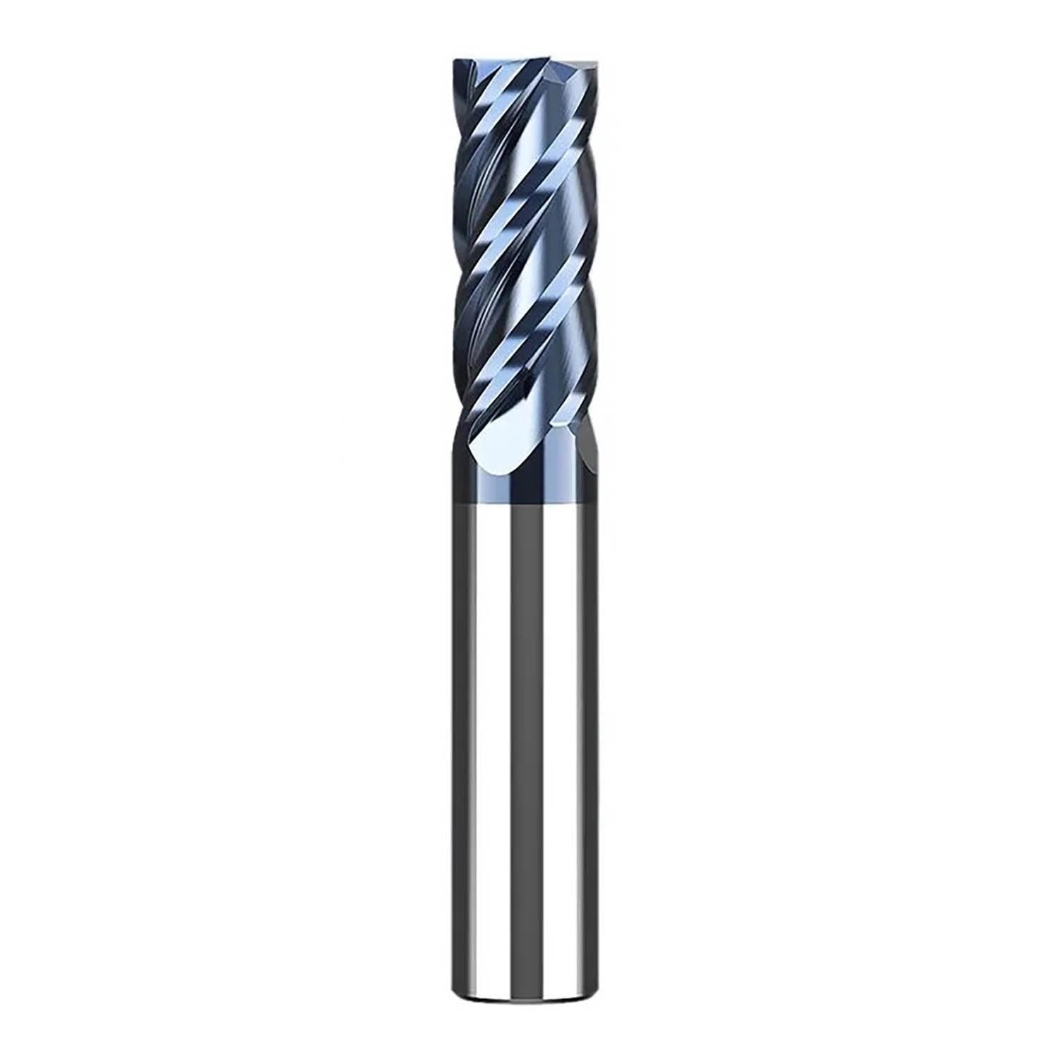 HRC55 Fräser 4 Flöten Fräser 1-12 mm Hartmetall-Schaftfräser TiALN-beschichtete CNC-Maschinenfräswerkzeuge Schaftfräser (Size : ALTiAN Coated, Color : 14xD14x45x100L)