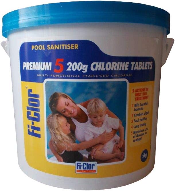 Ficlor Premium 5 200g Chlorine Tablets 5kg Amazon.co.uk Garden