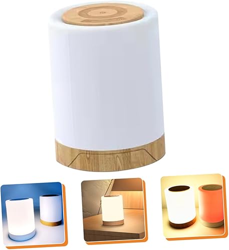 Miniatura 9 de OSALADI 4 unids colorida luz de la noche de la cama de la guardería de la noche lámpara de mesa lámpara de noche de noche noche lámpara de noche