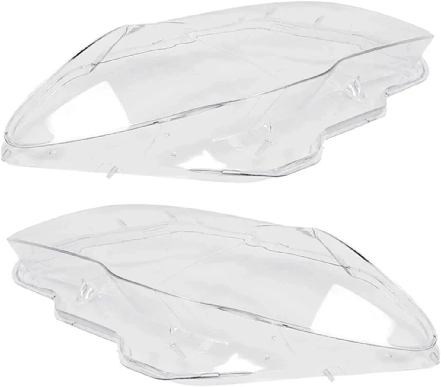 Car Left Front Head Light Lamp Lampshade Lens Shell Cover Compatible with BMW 7 Series E65 E66 2005-2008 Headlight Cover Parts Accessories