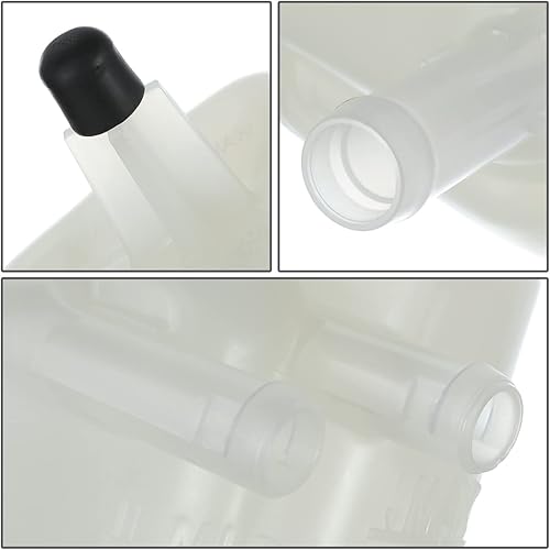 Miniatura 3 de FO3014157 Tanque de depósito de desbordamiento de refrigerante para automóvil estilo fábrica con tapa compatible con Ford Fusion Police Responder