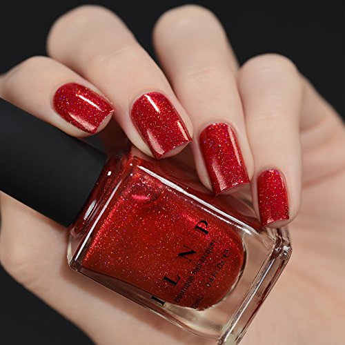 Image of ILNP Stopping Traffic - Fire Engine Red Holographic Nail Polish