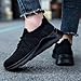 XKOWUO Women's Running Shoes Slip On Tennis Sneakers for Women Non Slip Walking Shoe Sport Lightweight Workout Gym Mens Breathable Outdoor All_Black Size US 10