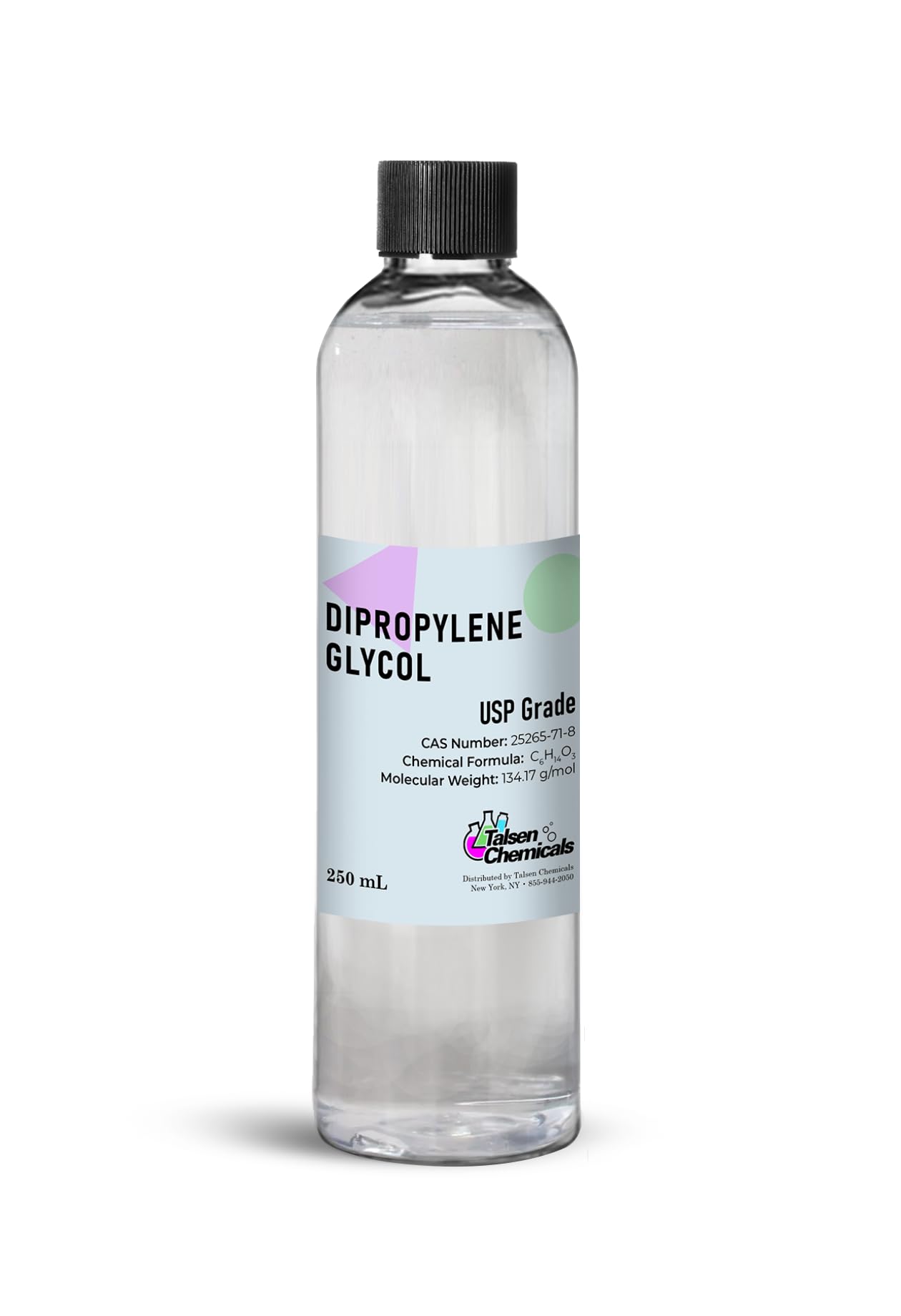 Dipropylene Glycol (DPG) Fragrance Grade 250 mL / 8.45 fl Oz Dipropylene Glycol (DPG) Solvent for Perfume Oils, Candles & Air Fresheners Carrier Oil -