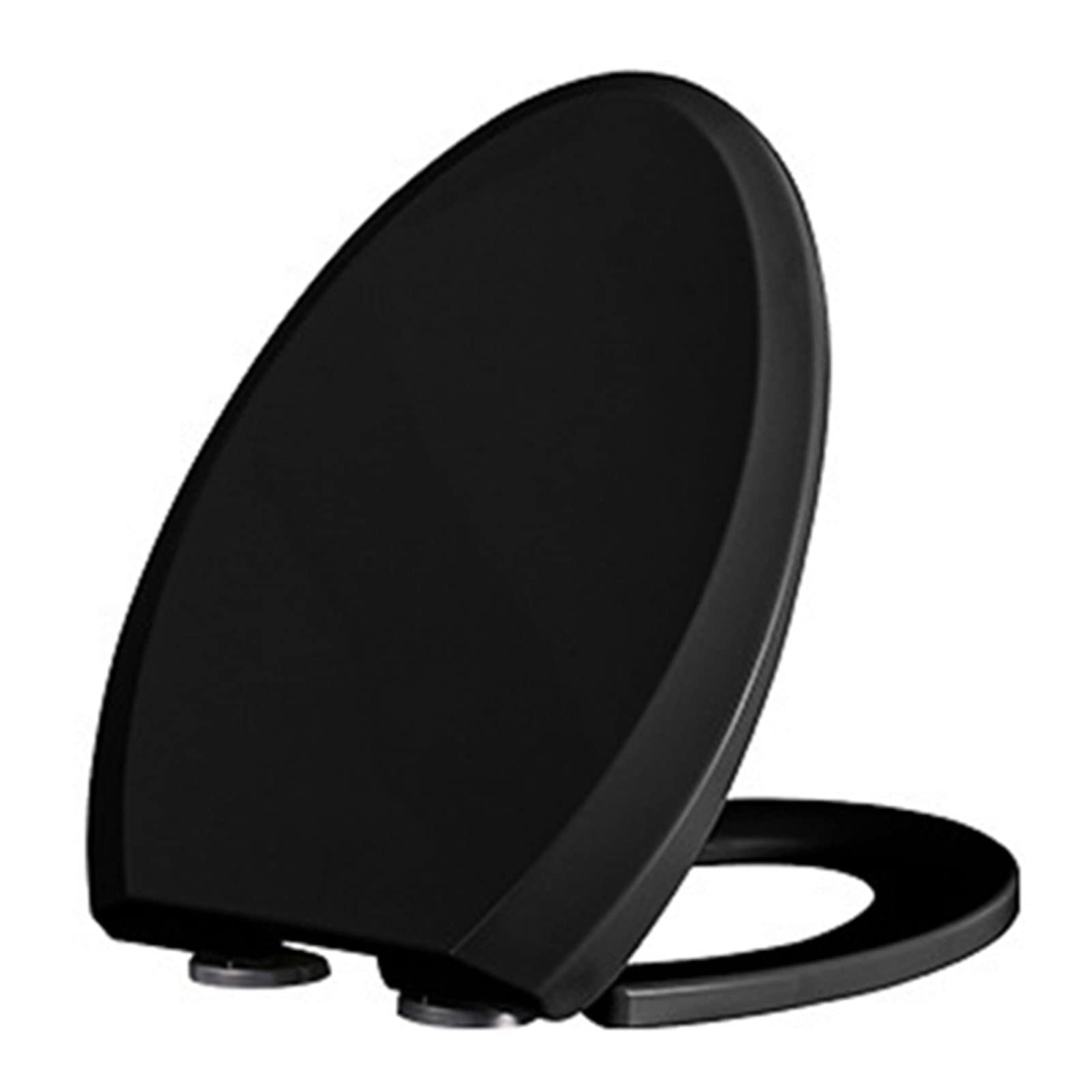 Dxpsxjl One Color Ergonomic Elongated Toilet Seat, Quiet Fitting Standard Toilets, Adjustable, Lightweight, Durable, Portable, User-Friendly, Compact Compact Size, Slow, Close, Design