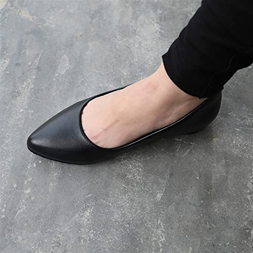 Chaussures femme cuir noir pointure 42 ville et chic