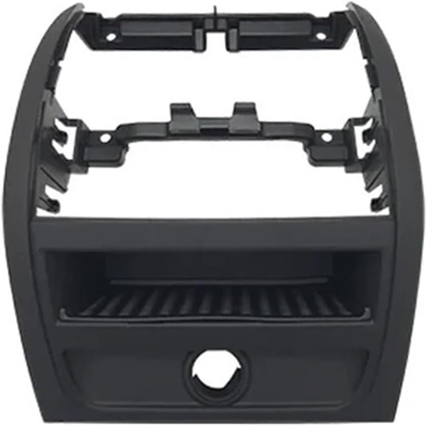 Compatible With BMW 5 Series F10 F11 F18 520i 523i 525i 528i 530i 535i Rear Air Conditioner AC Vent Grille Outer Frame Surrounding(Model B Black)