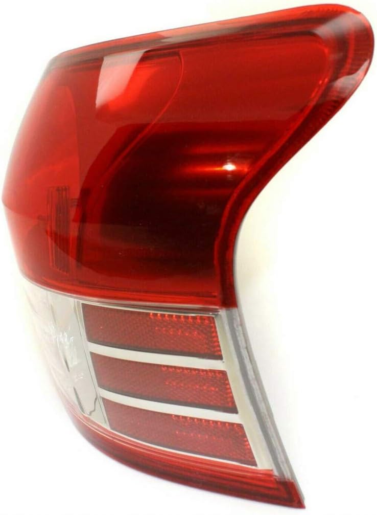 For Toyota Yaris Tail Light Assembly 2007-2012 Passenger Side Base Model Sedan DOT Certified For TO2819133 | 81551-52600