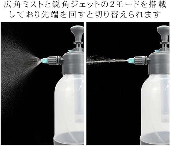 Preservative Spray, 6.6 gal 2 L High Pressure Washer, Car Washing, Gardening, Cleaning, Disinfection, Manual Pressurized Pump Sprayer, Gray