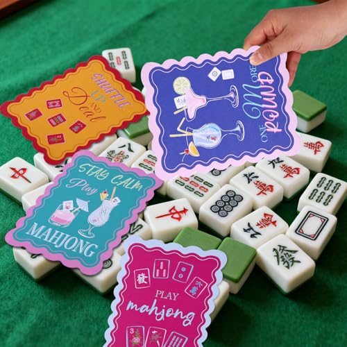 Penitue 4pcs Mahjong Shuffler Cards multicolor miniatura 7