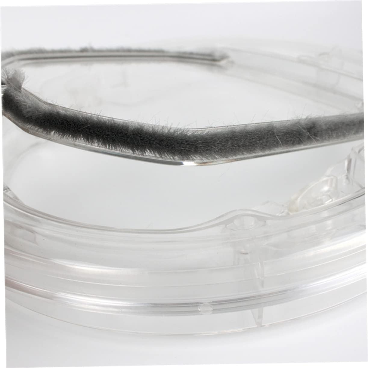 HEMOTON Material Round Glass Cat Door Practical Exit Door for Cats and Dogs Pet Door for Home Use for Indoor Cats and Puppies