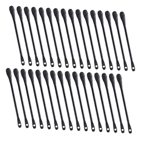 FOMIYES 200pcs Eyelash Cleaning Sticks Swabs Disposable Makeup Tools Long Wool