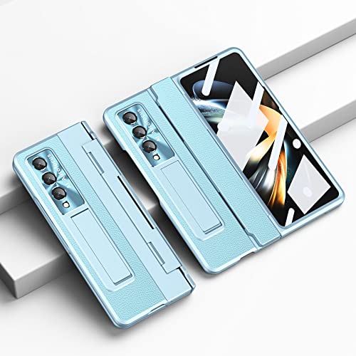 Protection Galaxy Z Fold 3 et 4 antichoc avec protège-charnière et béquille support