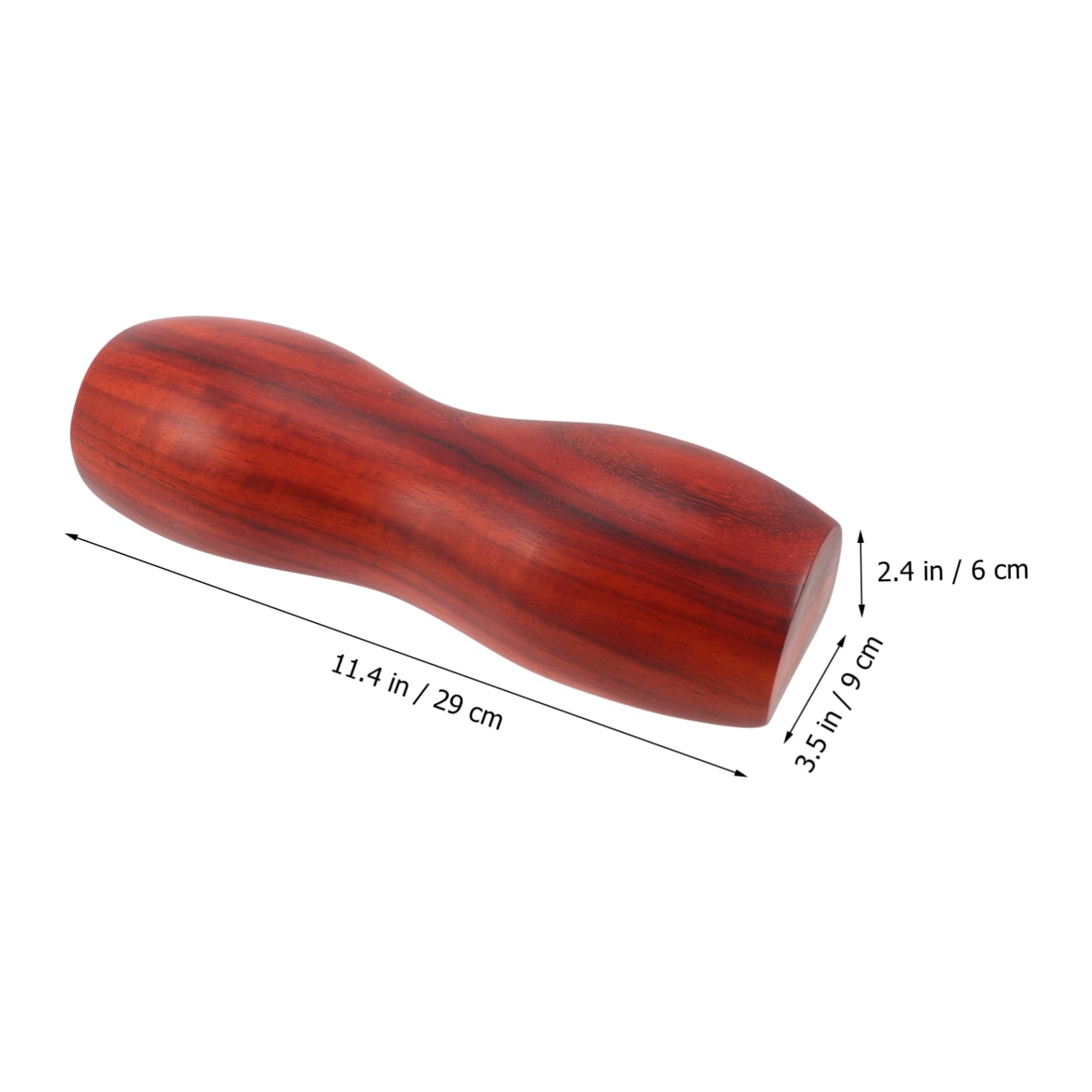 Alipis Traviesa De Madera Forma Almohada Cervical para Baño De Vapor Almohada De Descanso para SPA