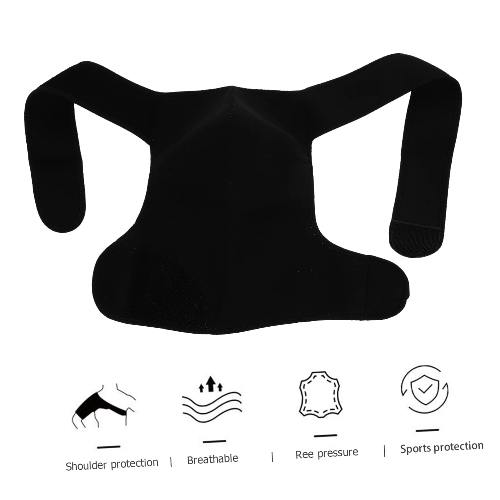 FOMIYES Djustable Shoulder Pad Lightweight Comfortable Shoulder Support for Sports Mountaineering Exercise