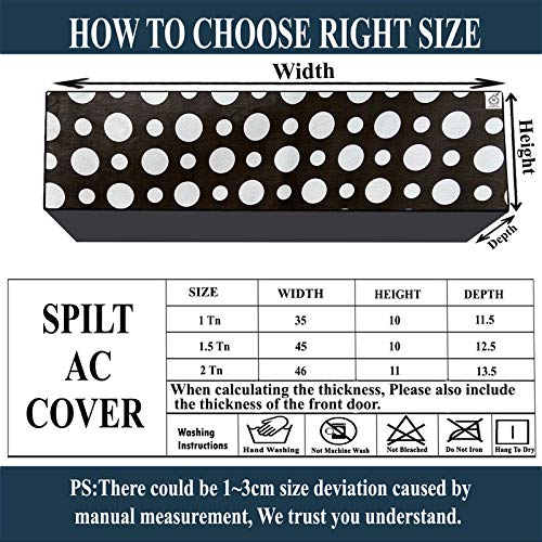 Image of Polycarbonate Water & Dustproof Split Ac Cover for Daikin 1.5 Ton 5 Star Inverter, Copper, Ftkg50tv16u, Gray (Color19)
