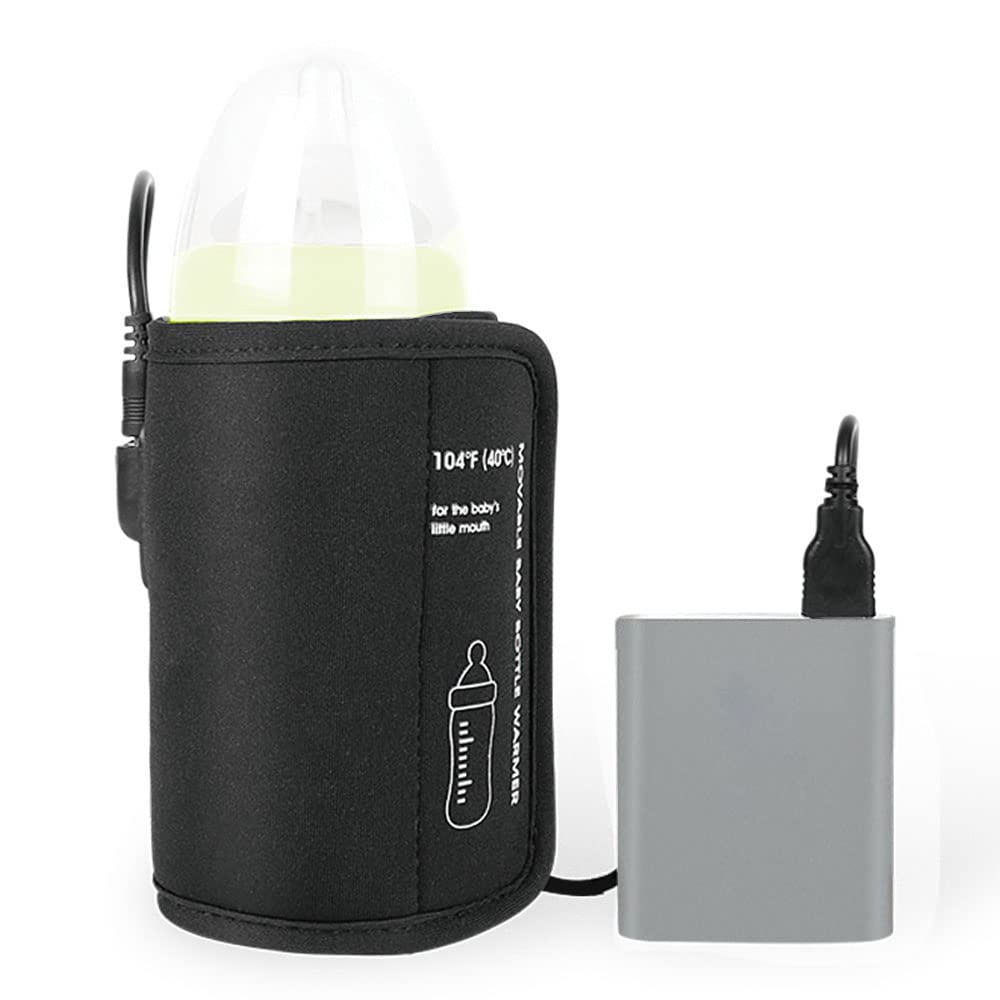 Eryue Portable USB Bottle Warmer Travel Milk Heat Kee r Car Baby Bottle