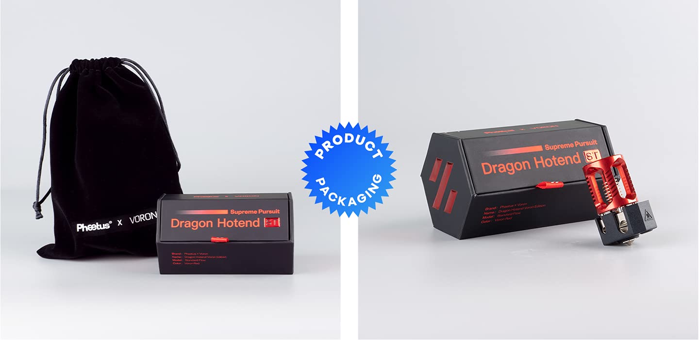 Phaetus x VORON Dragon ST Hot-End, Miedź