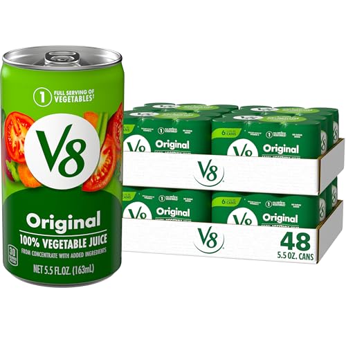 V8 Original 100% Vegetable Juice, 5.5 fl oz...