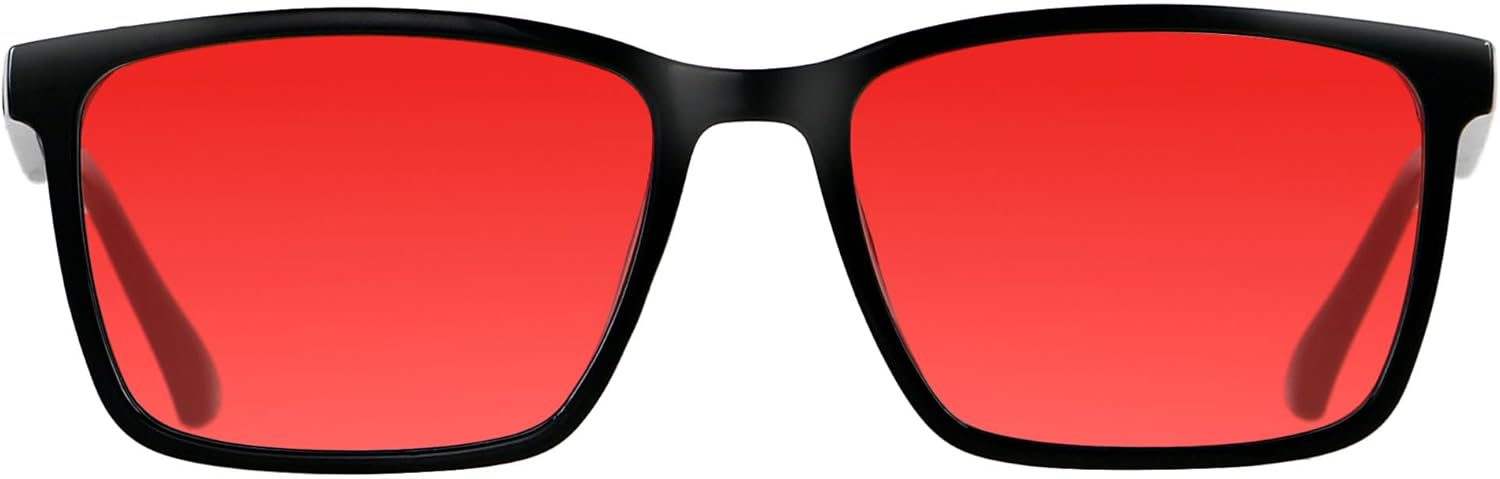 ANDWOOD Blue Light Blocking Glasses Men Women Computer Filter Large Frame Bluelight Blocker Anti Blue Ray Lightweight AR002