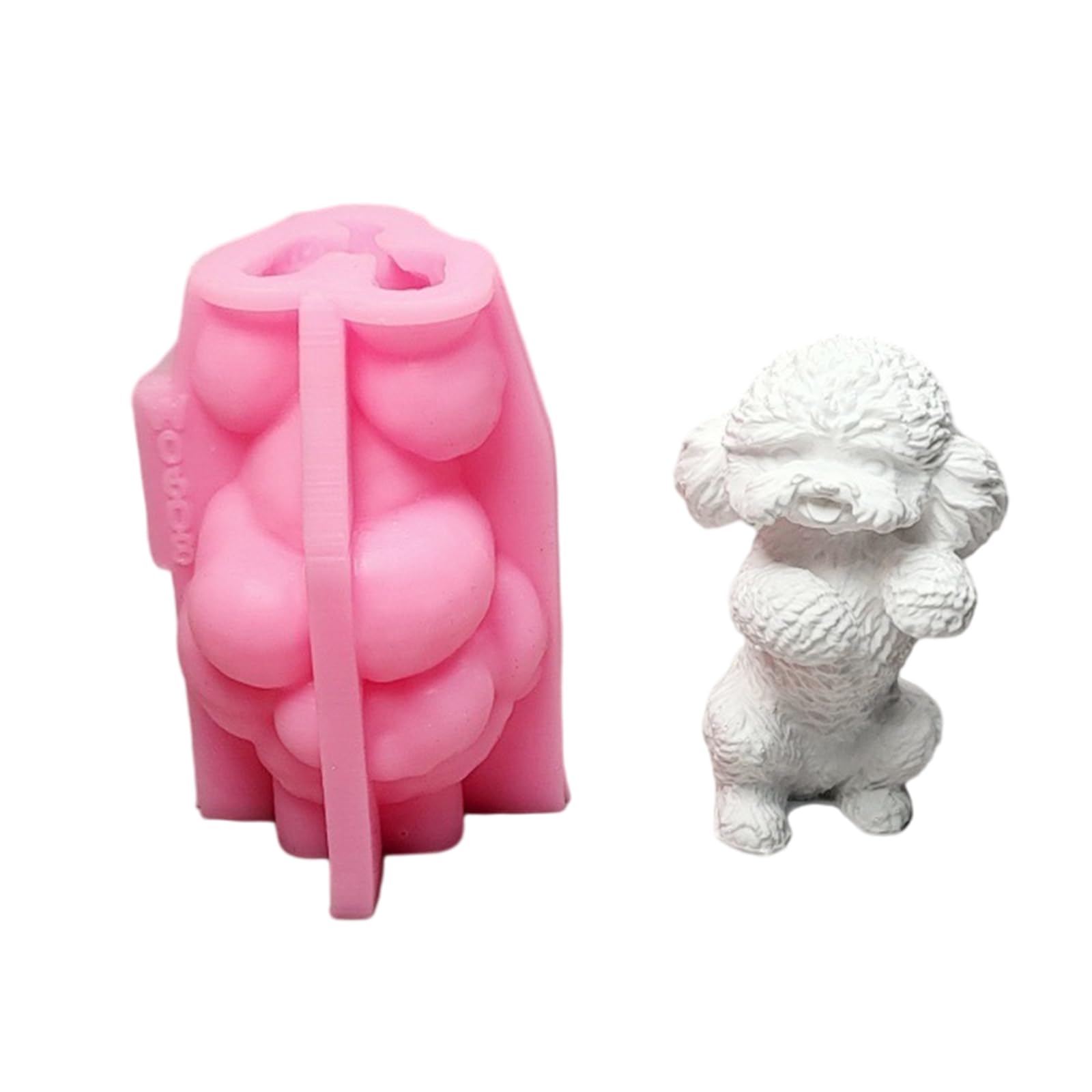 Yhplxyuus Standing Bear Molds Casting Molds Plasters Silicone Ornament Castings Epoxy Resin