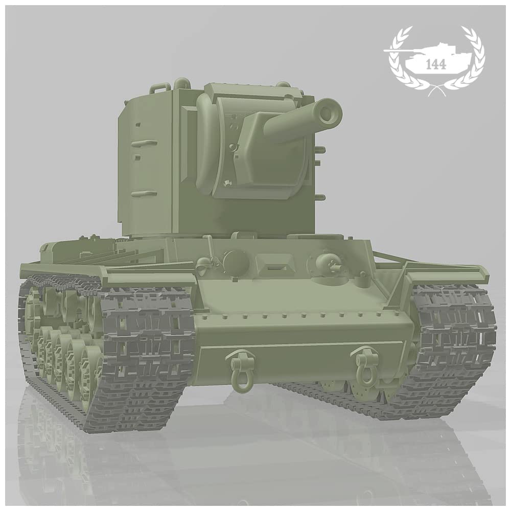 Amazon | 【1/144 TANK】【赤】【E】ソ連軍 KV-2 重戦車 MT-2型砲塔