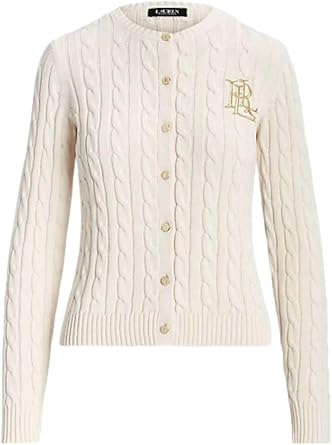 Lauren Ralph Lauren Ralhan Cable Cardigan 200932225