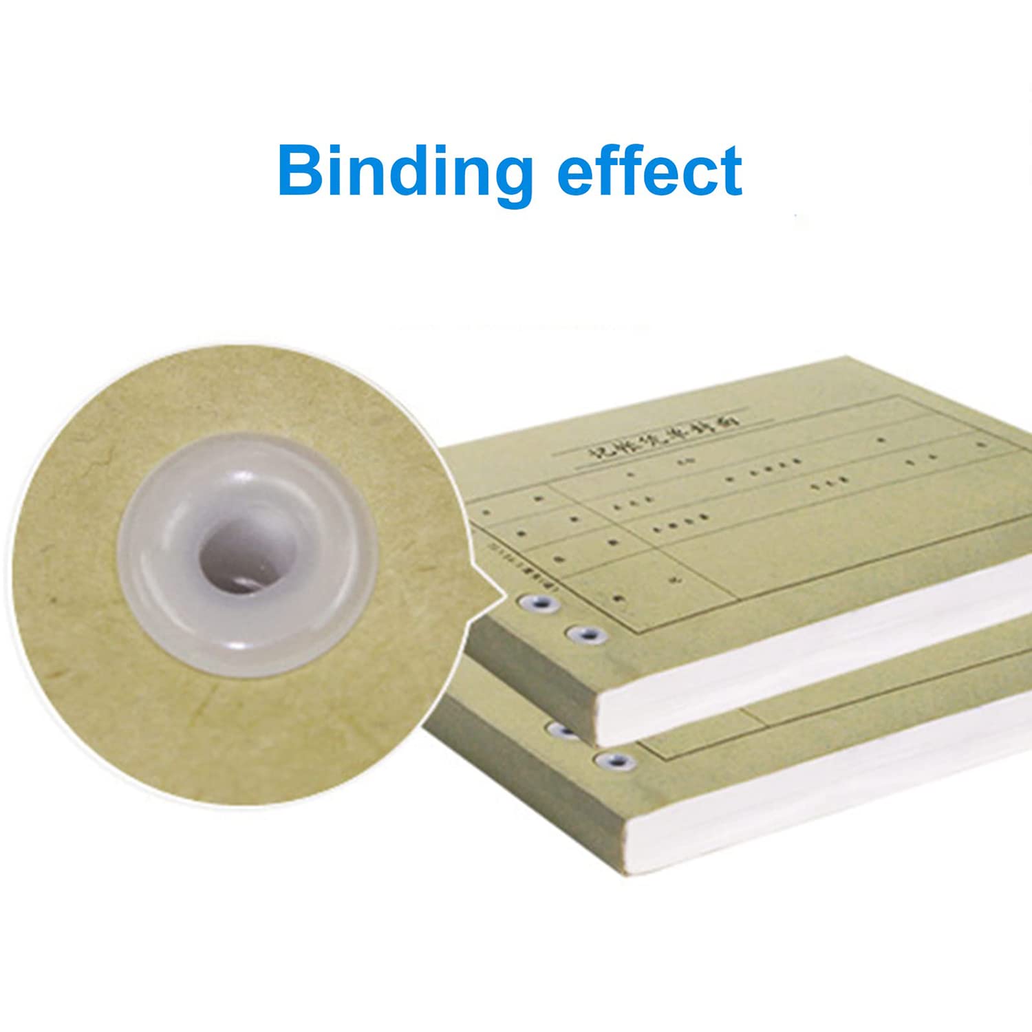 Accessori per Ufficio, rilegatrice per Voucher di fatture, rilegatrice elettrica Automatica per fustellatura a Caldo Spessore 50 mm, Rilegatura Rapida in 15 Secondi, rilegatrice PE