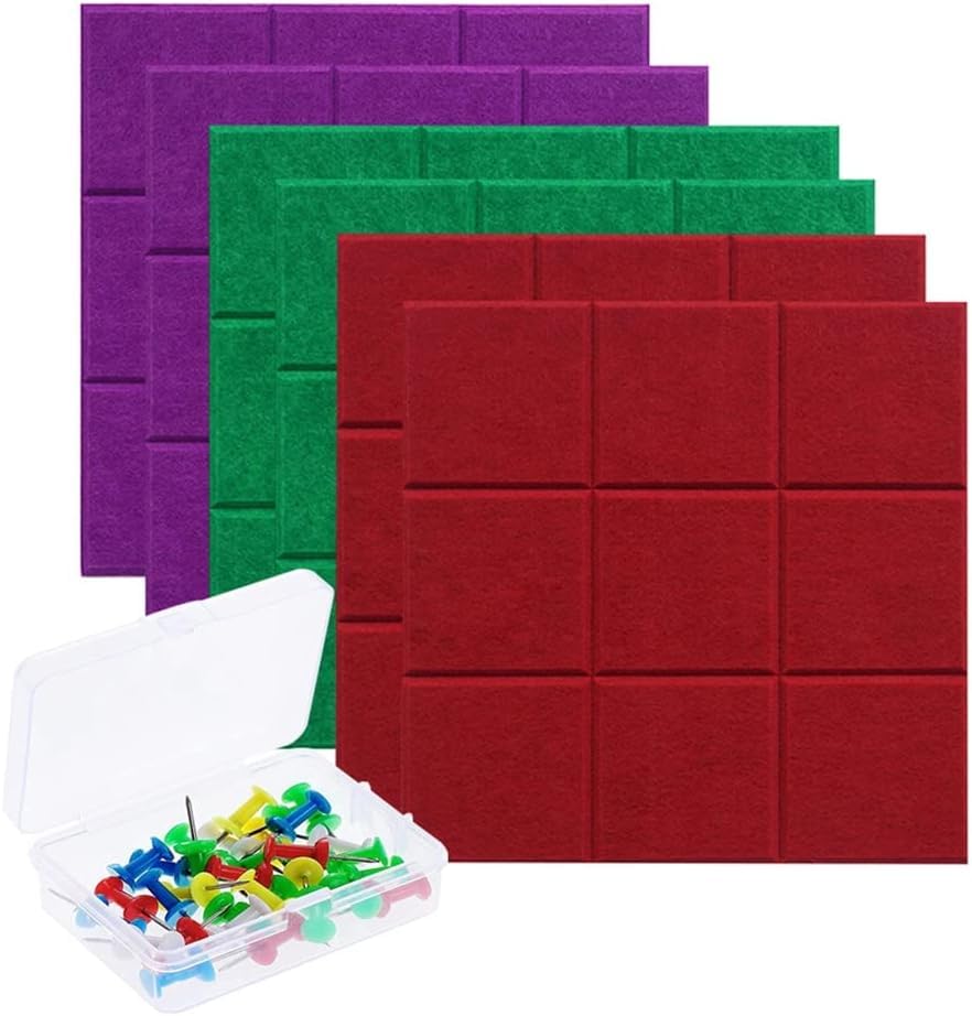 Panneau de feutre autocollant A3 pour organiser le bureau et la chambre des enfants