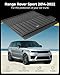 3W Cargo Liner Fit for Range Rover Sport 2014-2022,TPE All Weather Custom Fit Trunk Mat for Range Rover Sport Full Set Car Mats, Black