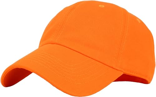 Miniatura 10 de KBETHOS - Gorra clásica de algodón de perfil bajo original para hombres y mujeres, gorra de béisbol ajustable sin construir