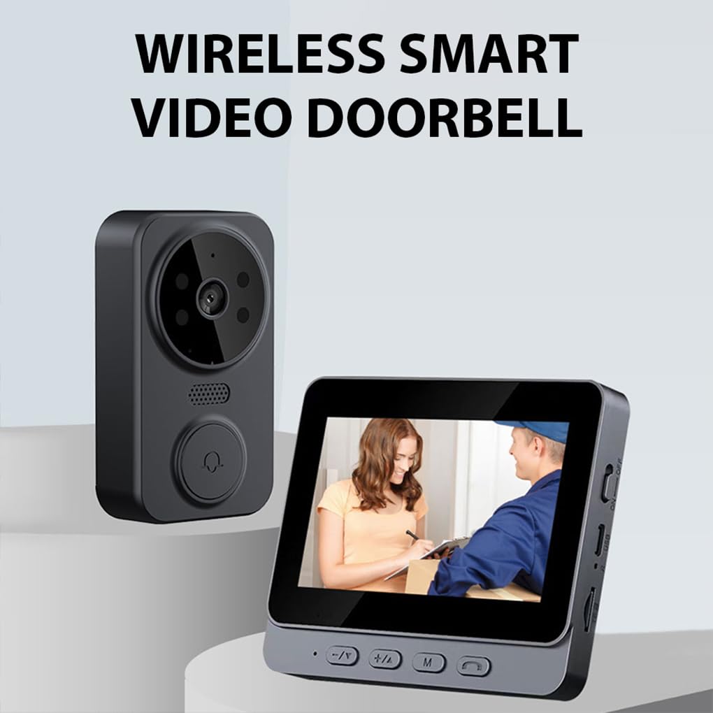 Sonnette sans Fil extérieure et interphone vidéo Intelligent Wi-FI