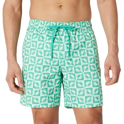 Image of Amazon Essentials Men's Swim Trunks with Mesh Lining, Pockets, Drawstring Closure