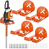 CraftyDream 4 Pcs Trimmer Rack Wall Moun...