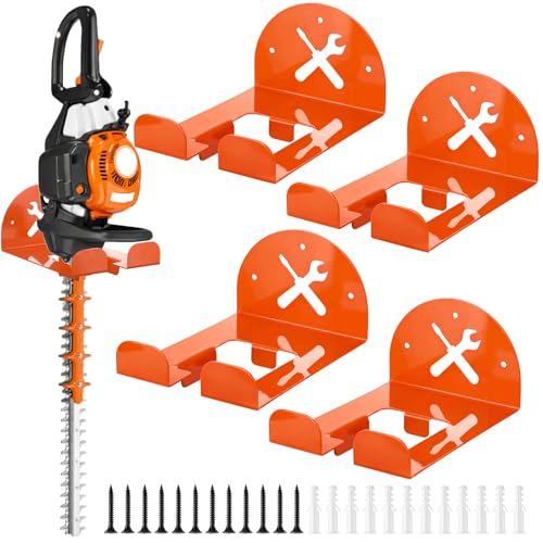 CraftyDream 4 Pcs Garage Organizer Wall Hanger Grass Trimmer...