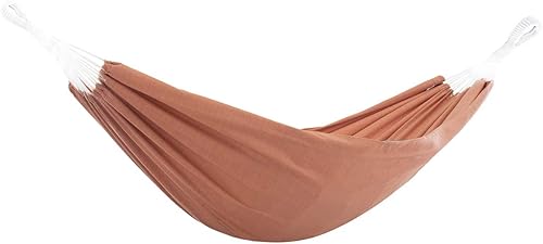 Miniatura 4 de Vivere Hamaca doble brasileña resistente a la decoloración y a la intemperie (Coral)