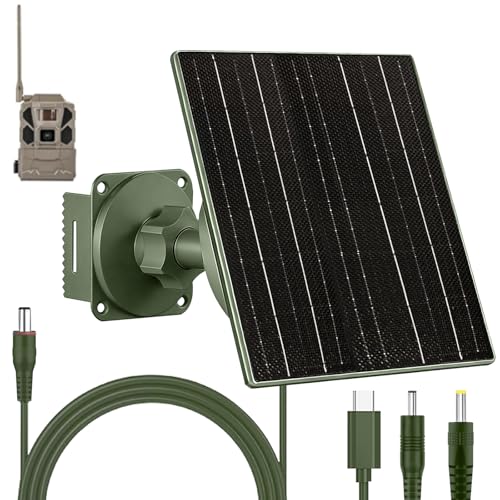 Image of 10W Solar Panel with 10400mAh Battery for Trail Cameras