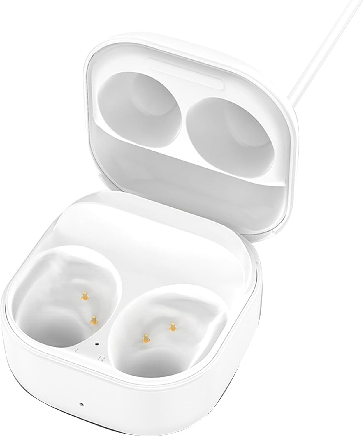 Super Fast Charging Buds Earphones Smart Charging Case Charger Box with Charging Cable for Samsung Galaxy Buds FE SM-R400 Bluetooth Earphones