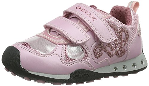 Geox JR New Jocker Girl Lighted Fashion Sneaker (Toddler/Little Kid/Big Kid)