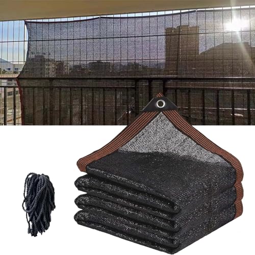 Toldo para invernadero lona de malla transpirable 75% sol reduce calor 9,1x11m 2