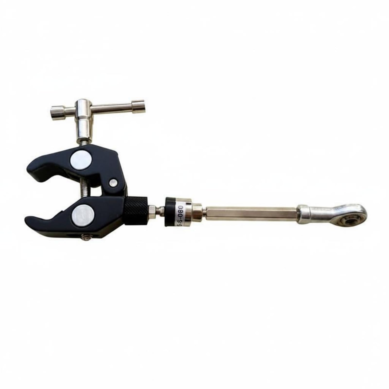 Metal RC Car Tow Hook Adapter RC Tow Hitch Connector Adjustable Clamp Wireless Control Hauling Unit Hitch for Camping Setup, Away from-Road, All Metal-image-6
