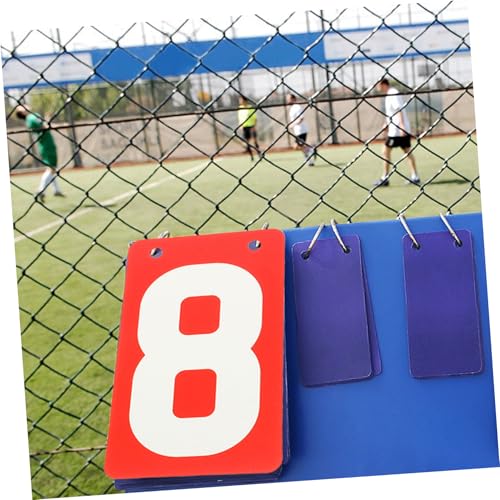 Marcador de números para tenis y deportes Toyvian miniatura 6