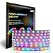 ALITOVE 5m WS2812B Individually Addressable LED Strip Light 16.4ft 300 SMD 5050 RGB Dream Color LED Pixel String Light Non-waterproof White PCB DC 5V for Arduino Raspberry Pi Fadecandy project