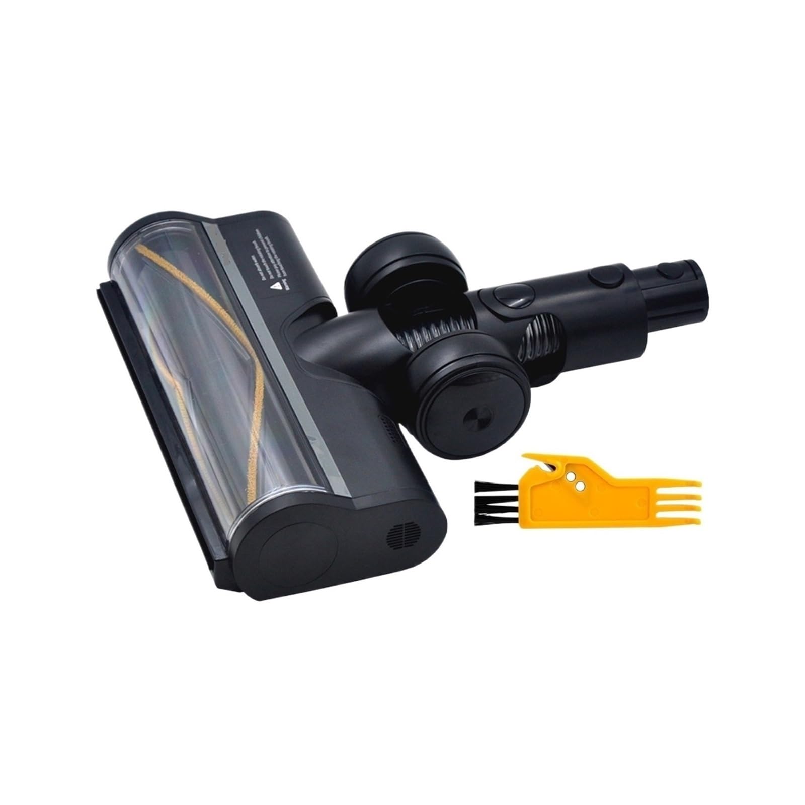 Aggiorna la spazzola elettrica for pavimenti aspirante compatibile con Dreame T30 R10 R30 R20 Attacco for testina a rullo morbido for pavimenti con luci antipolvere a LED