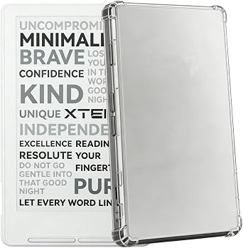 Compatible with XTEINK X3 E-Book Reader Case 3.7" with Screen Protector